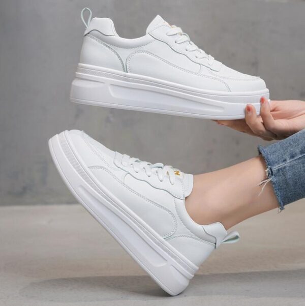 Petite Feet Thicksole White Sneakers TS182 - Image 2