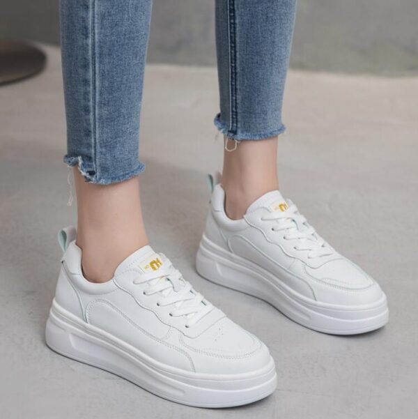 Petite Feet Thicksole White Sneakers TS182 - Image 3