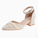 Petite Pointy Ankle Strap Sandals For Women FS51