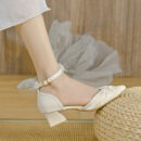 Petite Pointy Ankle Strap Sandals For Women FS51