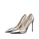 Petite Size Pointy Mesh Upper Pump Shoes FS78