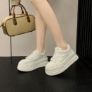 Petite Size White Thicksole Casual Shoes TS384