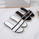 Petite Slip On  Low Heel Sandal Shoes FS87