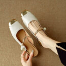 Small Feet Slip On Shoes With Toe Cap FS70