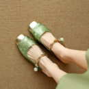 Small Feet Slip On Shoes With Toe Cap FS70