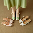 Small Feet Slip On Shoes With Toe Cap FS70
