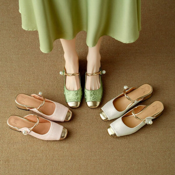 Small Feet Slip On Shoes With Toe Cap FS70 - Image 3