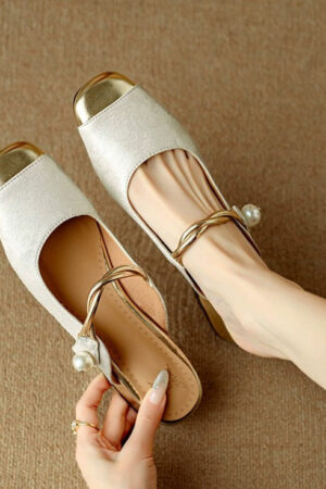 Small Feet Slip On Shoes With Toe Cap FS70