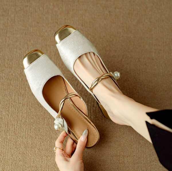 Small Feet Slip On Shoes With Toe Cap FS70