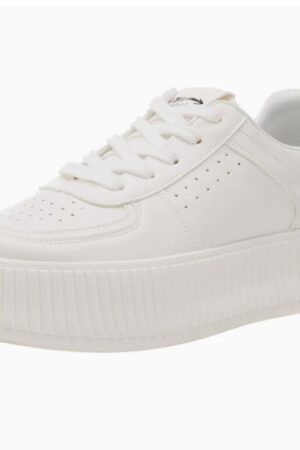 Small Feet thicksole White Sneakers TS187