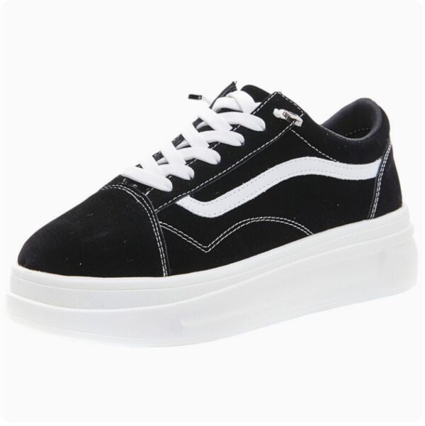 Small Size Thicksole Suede Casual Shoes TS186 - Image 3