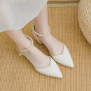 Women's Small Feet Pearl Ankle Strap Sandal Shoes FS50