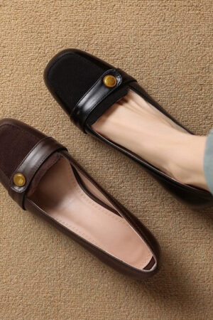Women's Small Size Block Heel Shoes FS74
