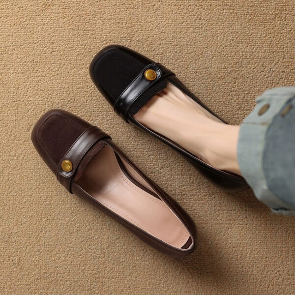 Women's Small Size Block Heel Shoes FS74