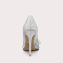 Women's Small Size Glitter Dress Heel Shoes FS82