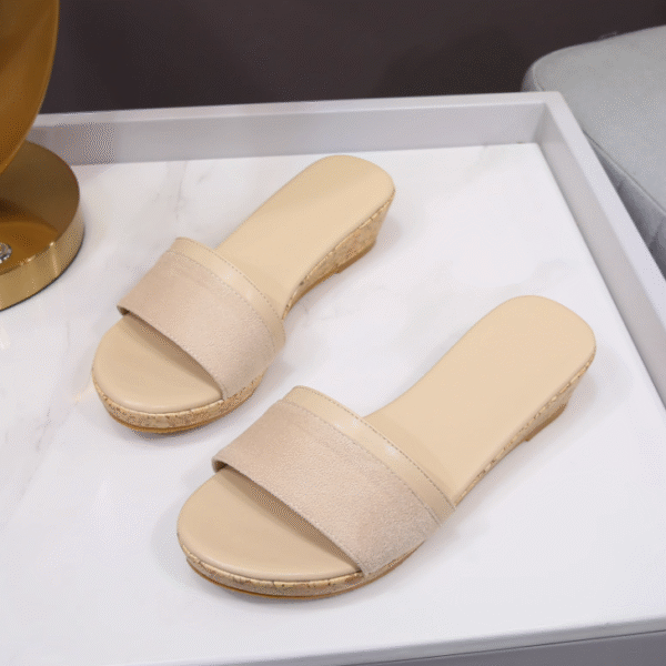 Women's Small Size Low Heel Wedge Sandals FS36 - Image 2