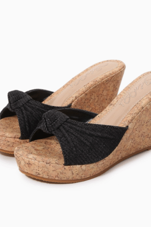 Women's Small Size Open Toe Wedge Heel Shoes FS88