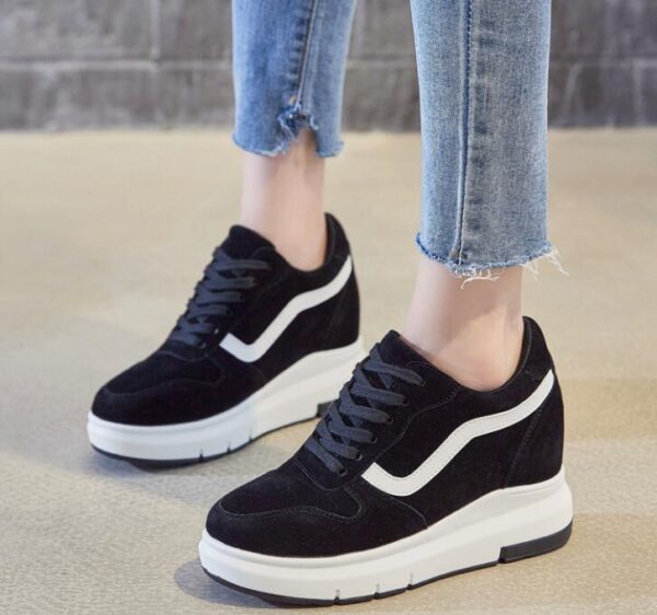 Women's Small Size Thicksole Casual Shoes TS180 - Image 4