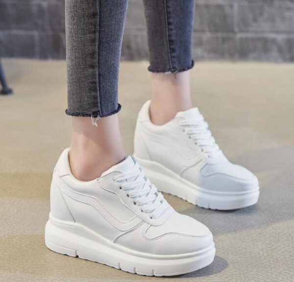 Women's Small Size Thicksole Casual Shoes TS180 - Image 5