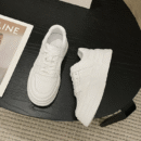 Women's Thicksole White Fashion Sneakers TS383